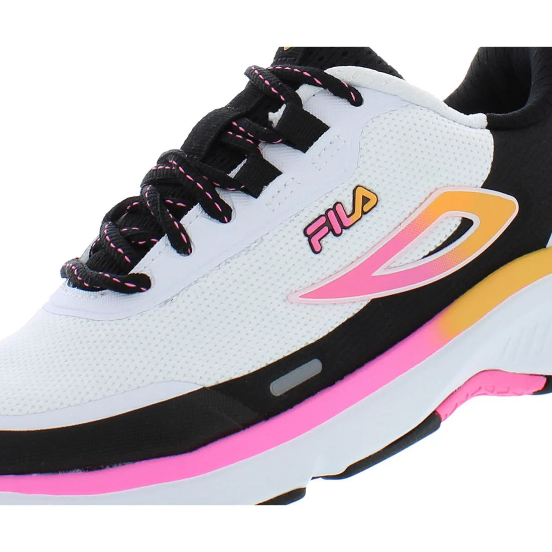 Authentic Fila Memory Trexler Women's Shoes - White/Pink/Orange
