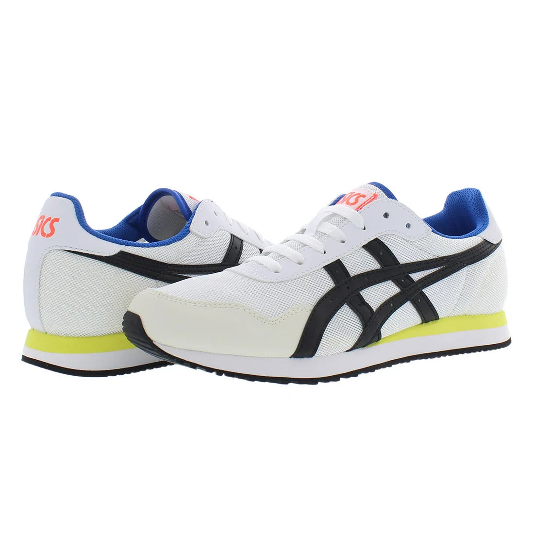 Classic ASICS Athletic Running Shoes - White/Black