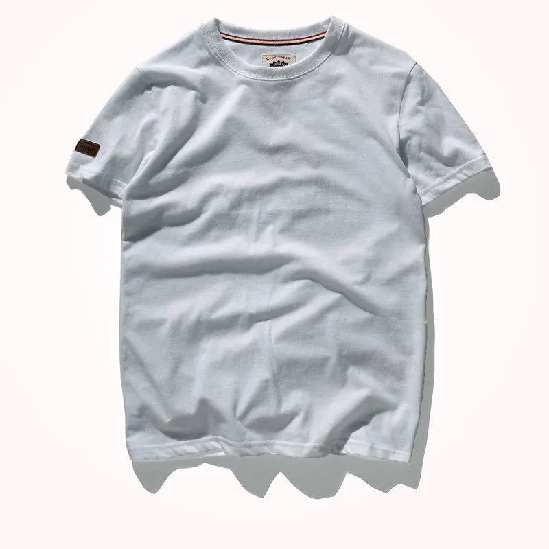 Men's Casual Cotton O-Neck T-Shirt
