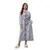 Soft Flannel Fleece Women's Bathrobe