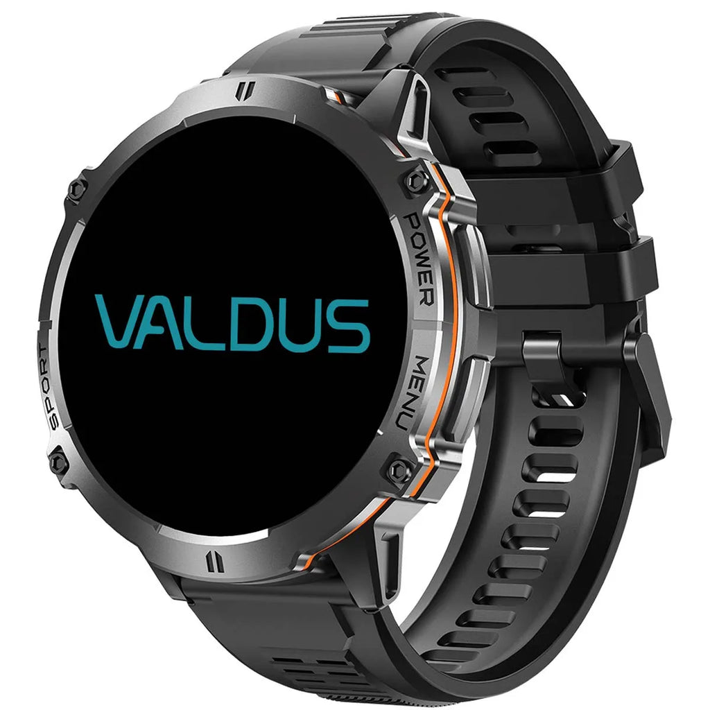 VALDUS Smart Watch with Bluetooth, Heart Rate Monitor & Sleep Tracking