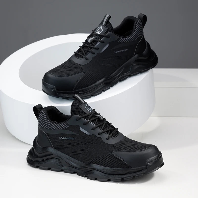 Durable Steel Toe Safety Work Boots for Men