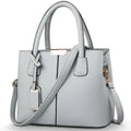 Versatile Soft PU Leather Shoulder Bag with Cell Phone Pocket