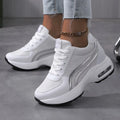 Korean-Style Platform Air Cushion Casual Sneakers
