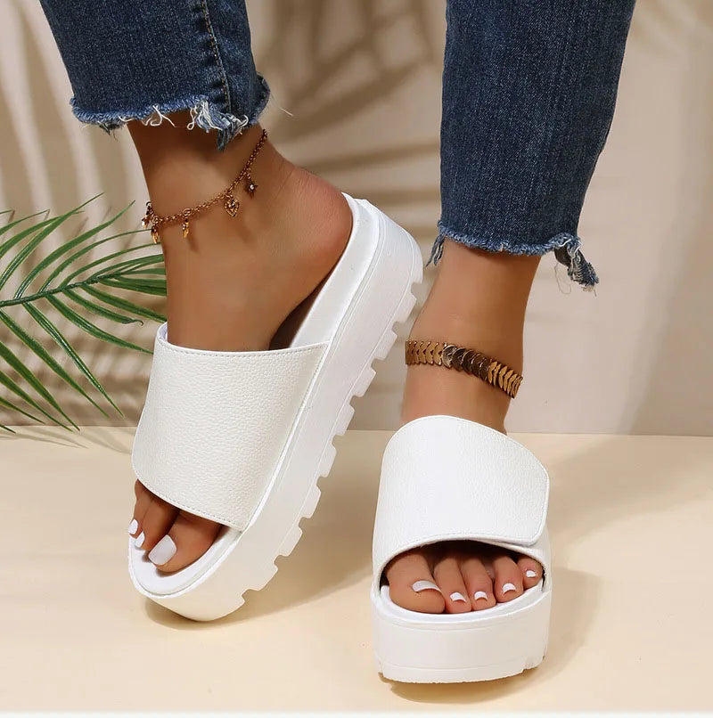 Comfy Platform Summer Sandals with Thick Sole