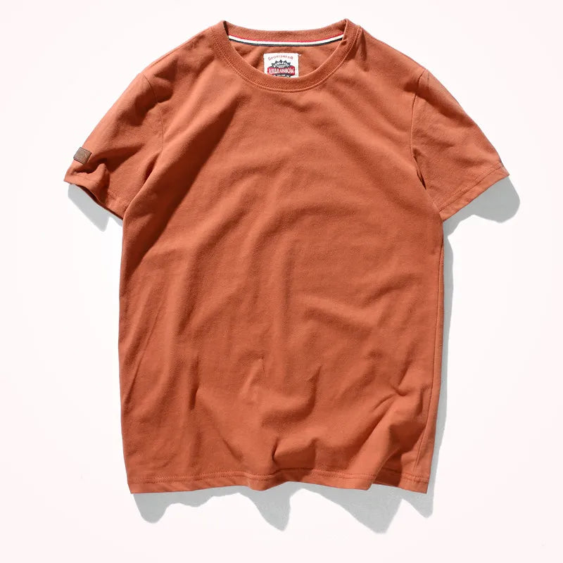 Men's Casual Cotton O-Neck T-Shirt