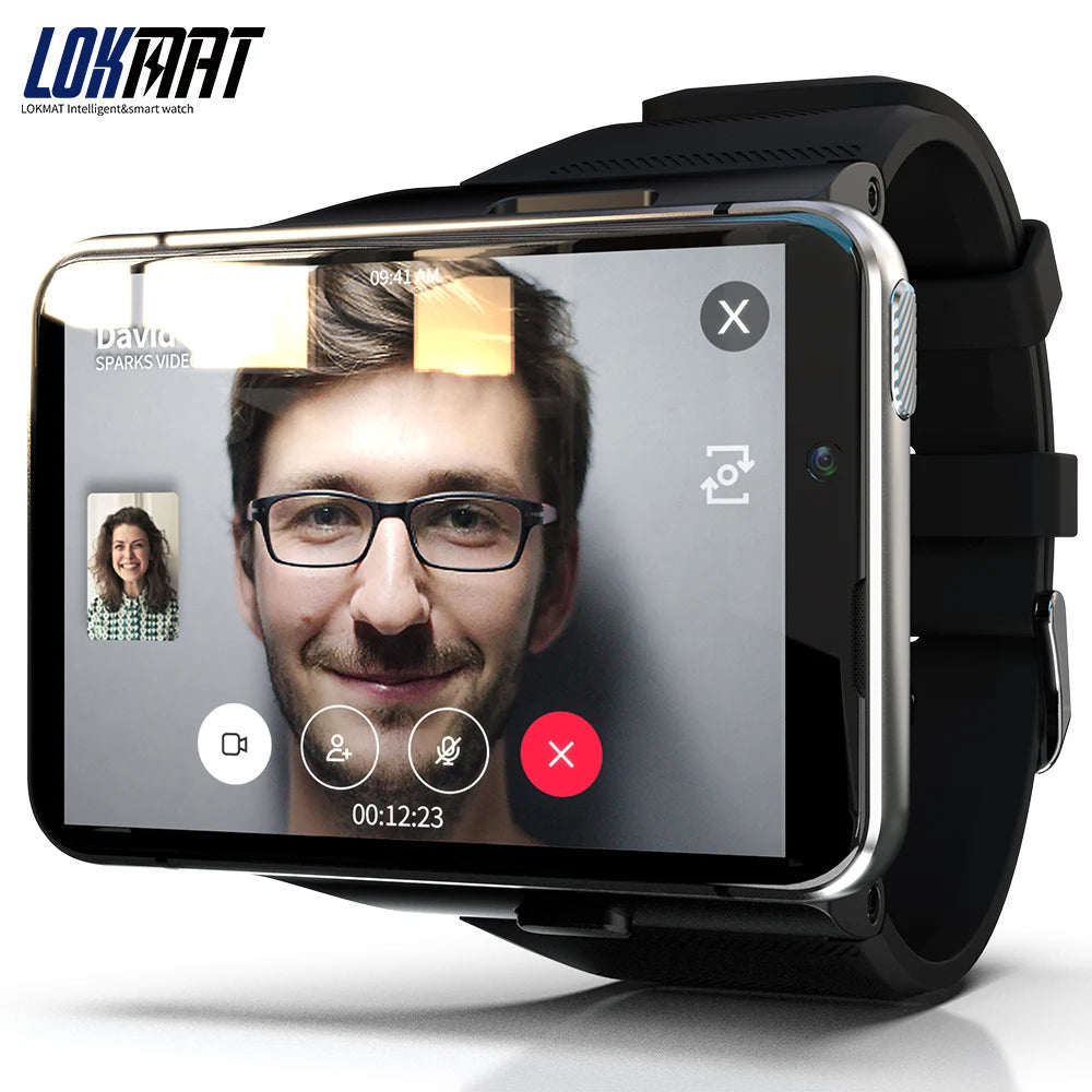 LOKMAT APPLLP MAX 4G Smart Watch with Dual Camera & 4G+64G Memory