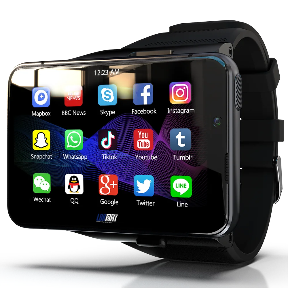 LOKMAT APPLLP MAX 4G Smart Watch with Dual Camera & 4G+64G Memory
