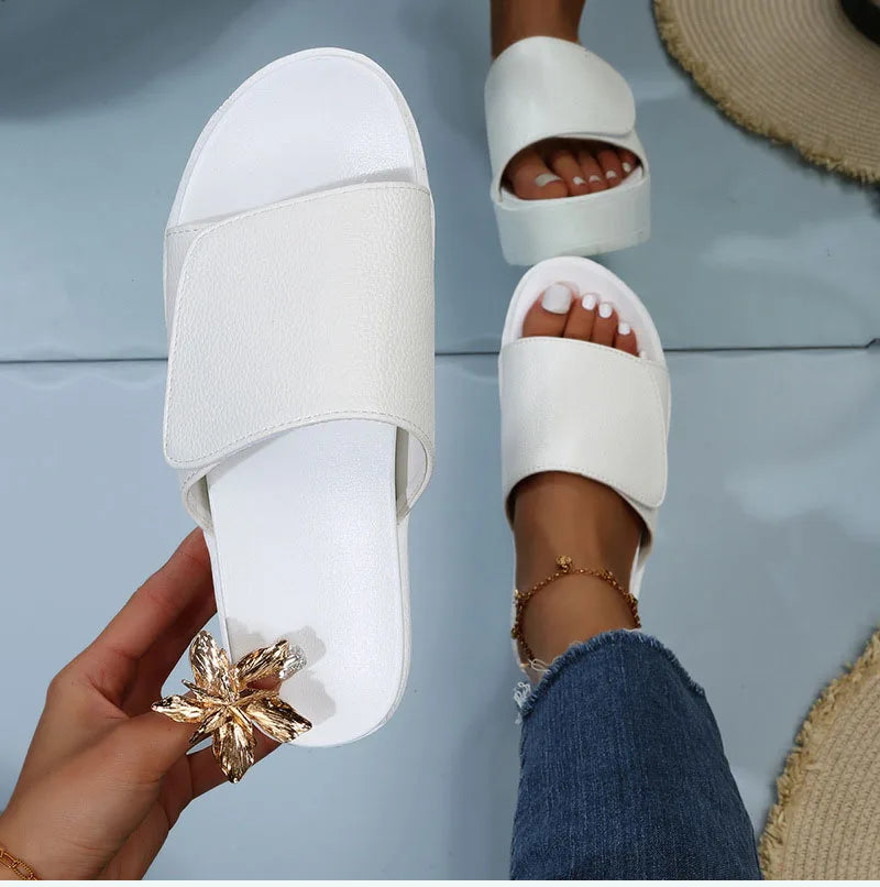 Comfy Platform Summer Sandals with Thick Sole