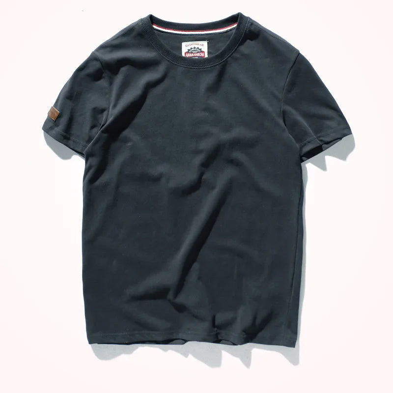 Men's Casual Cotton O-Neck T-Shirt