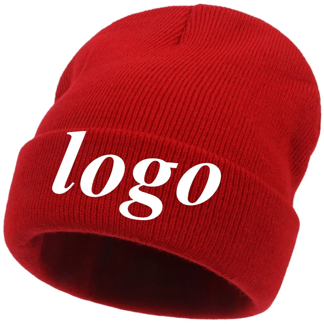 Customizable Unisex Cotton Blend Beanie