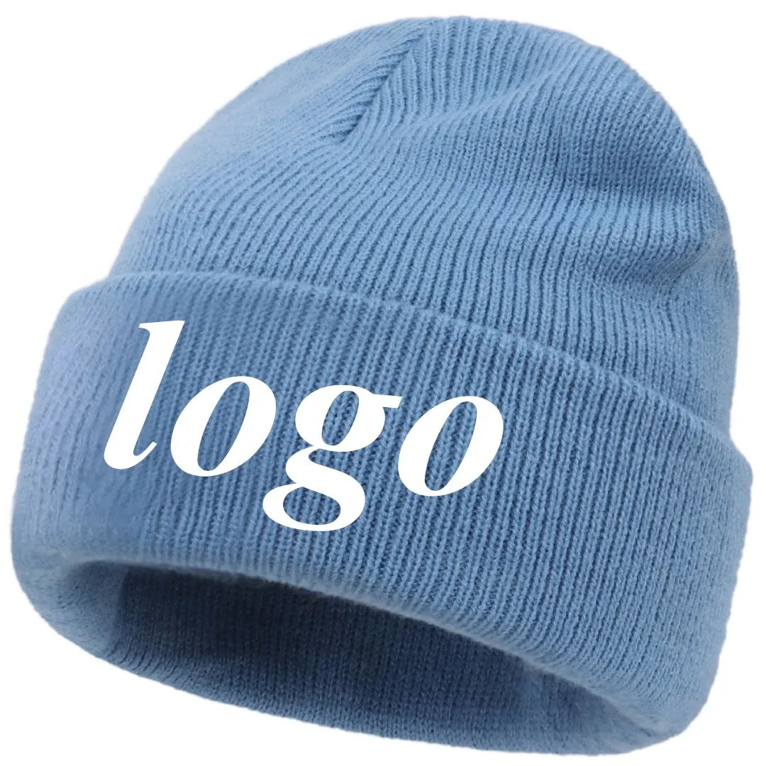Customizable Unisex Cotton Blend Beanie