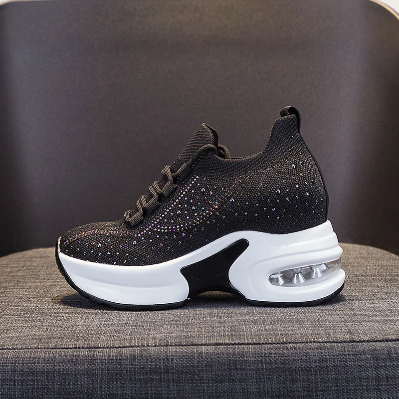 Women's Super Thick Sole Platform Chunky Sneakers
