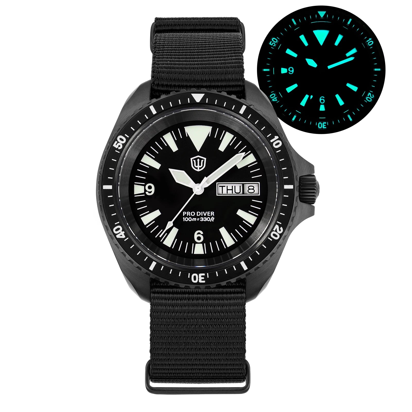 Watchdives WD1980 V3 Luxury Watch VH31 Sweep Seconds Quartz Movement AR Coating Sapphire Glass 10Bar Waterproof Men's Watches