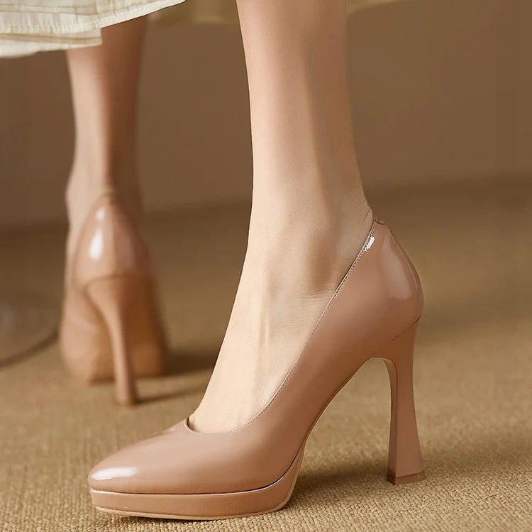 Elegant Classic High-Heel Pumps