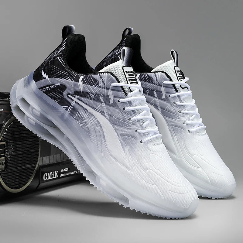 Modern Gradient Men's Casual Sports Shoes
