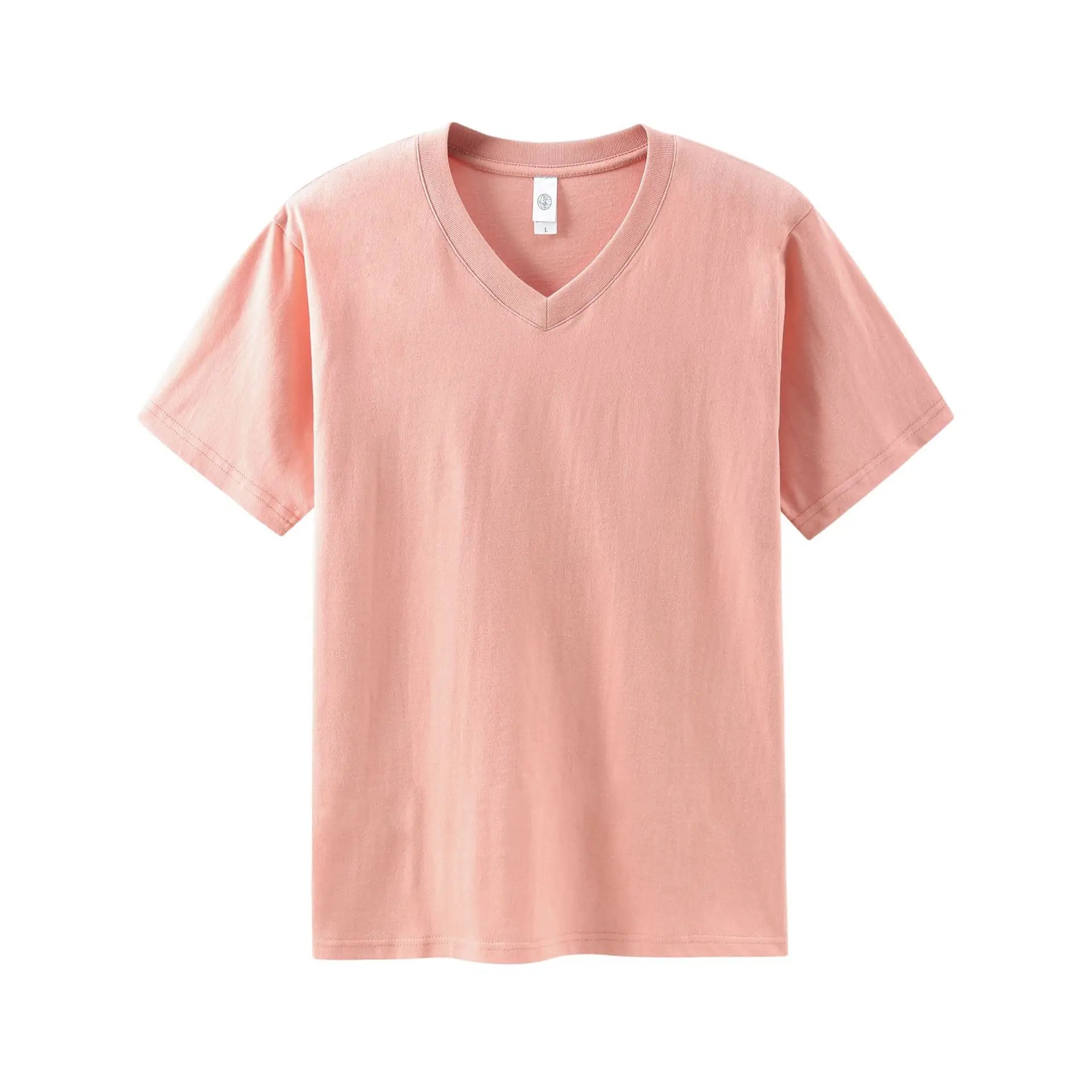 Men's Classic V-Neck Cotton T-Shirt
