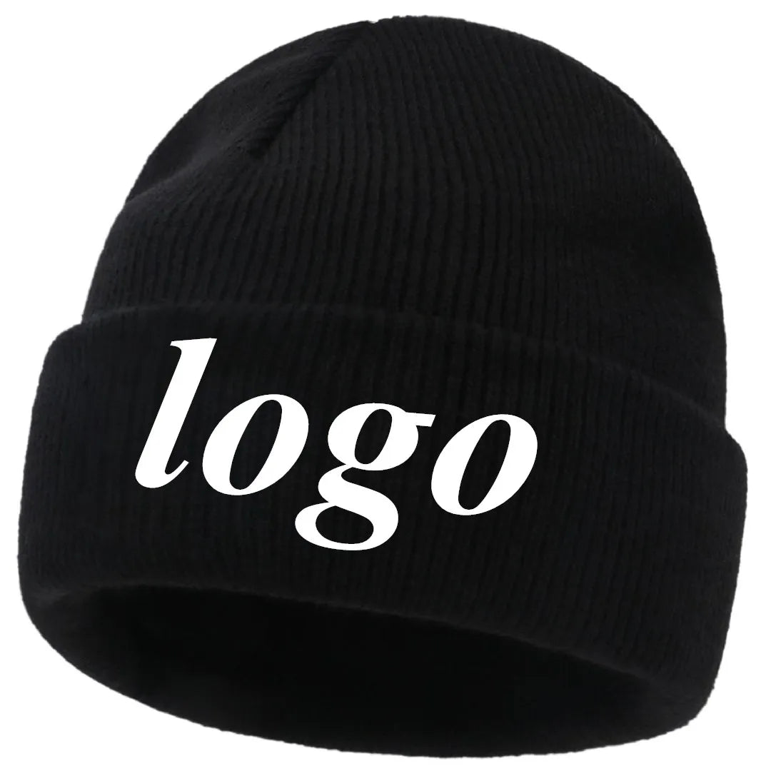 Customizable Unisex Cotton Blend Beanie