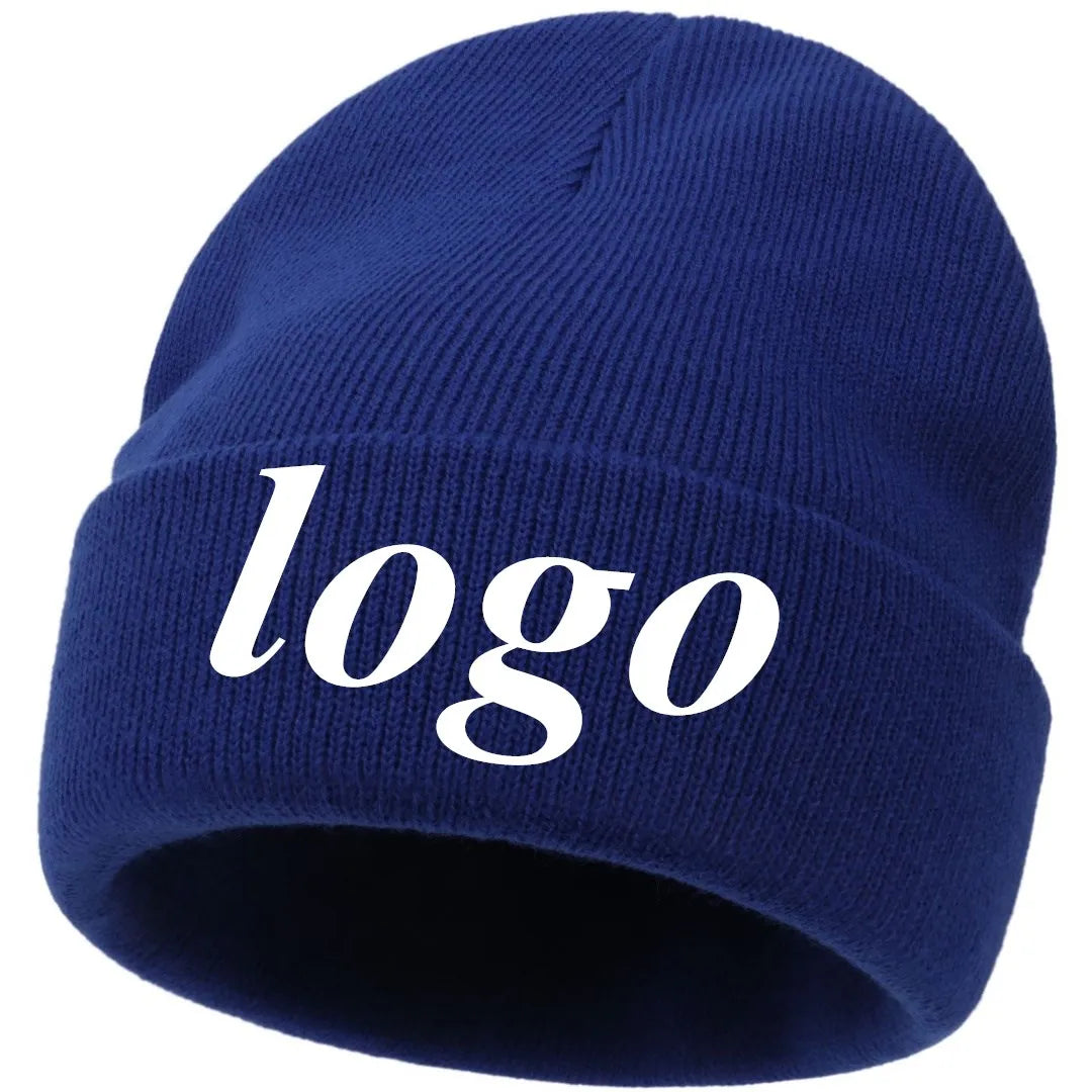 Customizable Unisex Cotton Blend Beanie