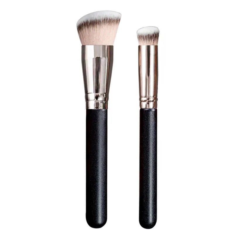 Professional Synthetic Hair Makeup Brush with Wood Handle