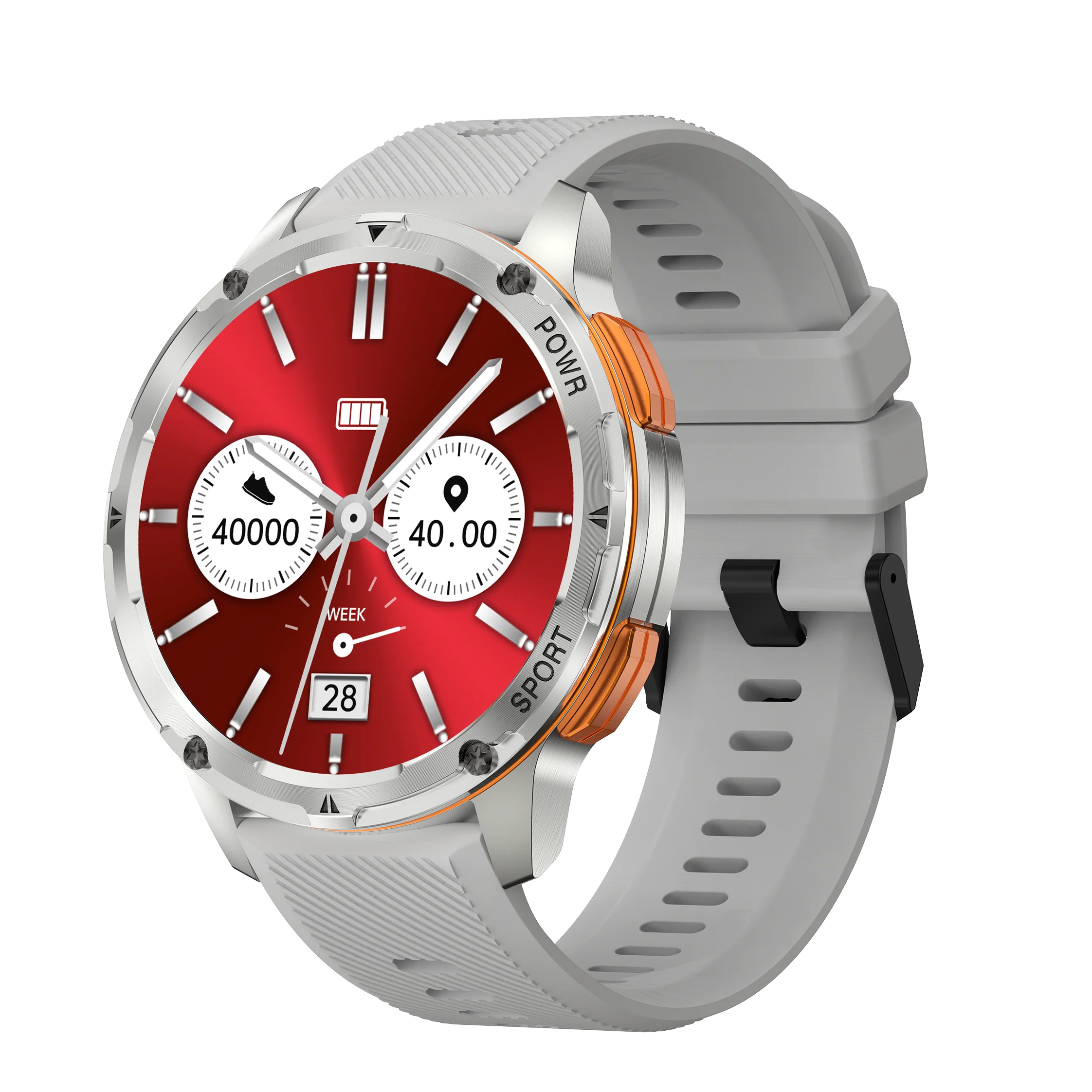 Advanced AMOLED Smart Watch with Fitness and Health Tracking