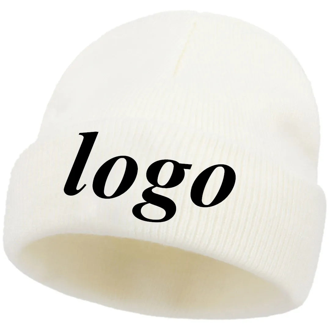 Customizable Unisex Cotton Blend Beanie
