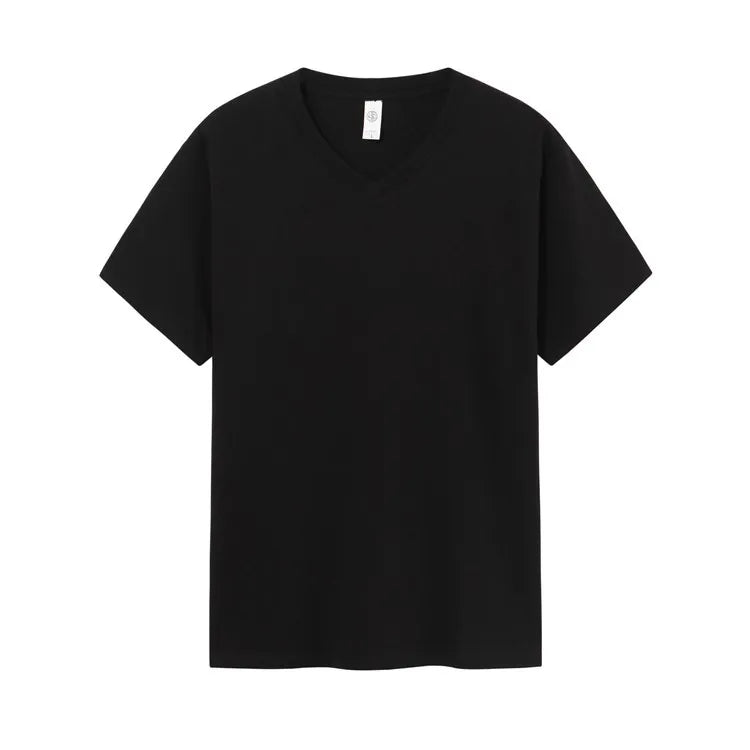 Men's Classic V-Neck Cotton T-Shirt