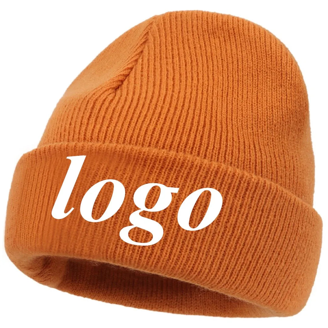 Customizable Unisex Cotton Blend Beanie