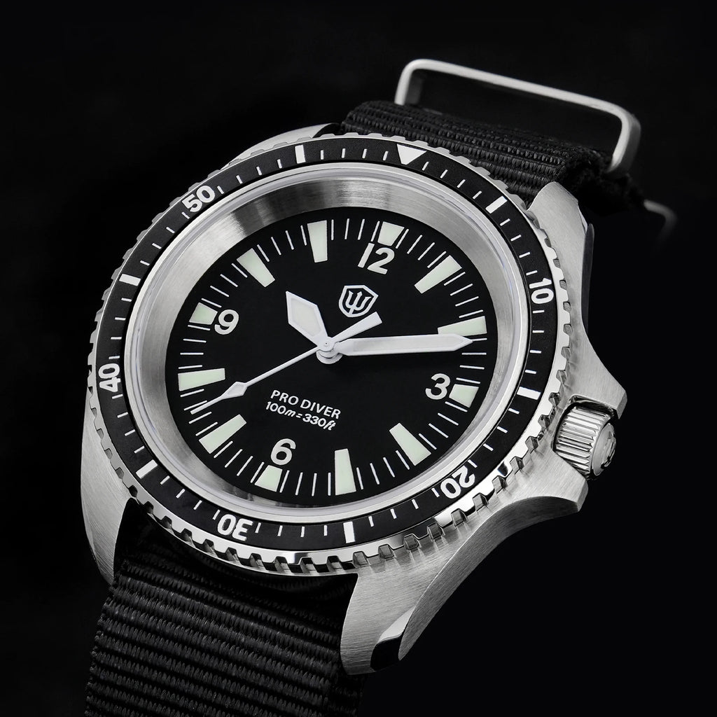 Watchdives WD1980 V3 Luxury Watch VH31 Sweep Seconds Quartz Movement AR Coating Sapphire Glass 10Bar Waterproof Men's Watches