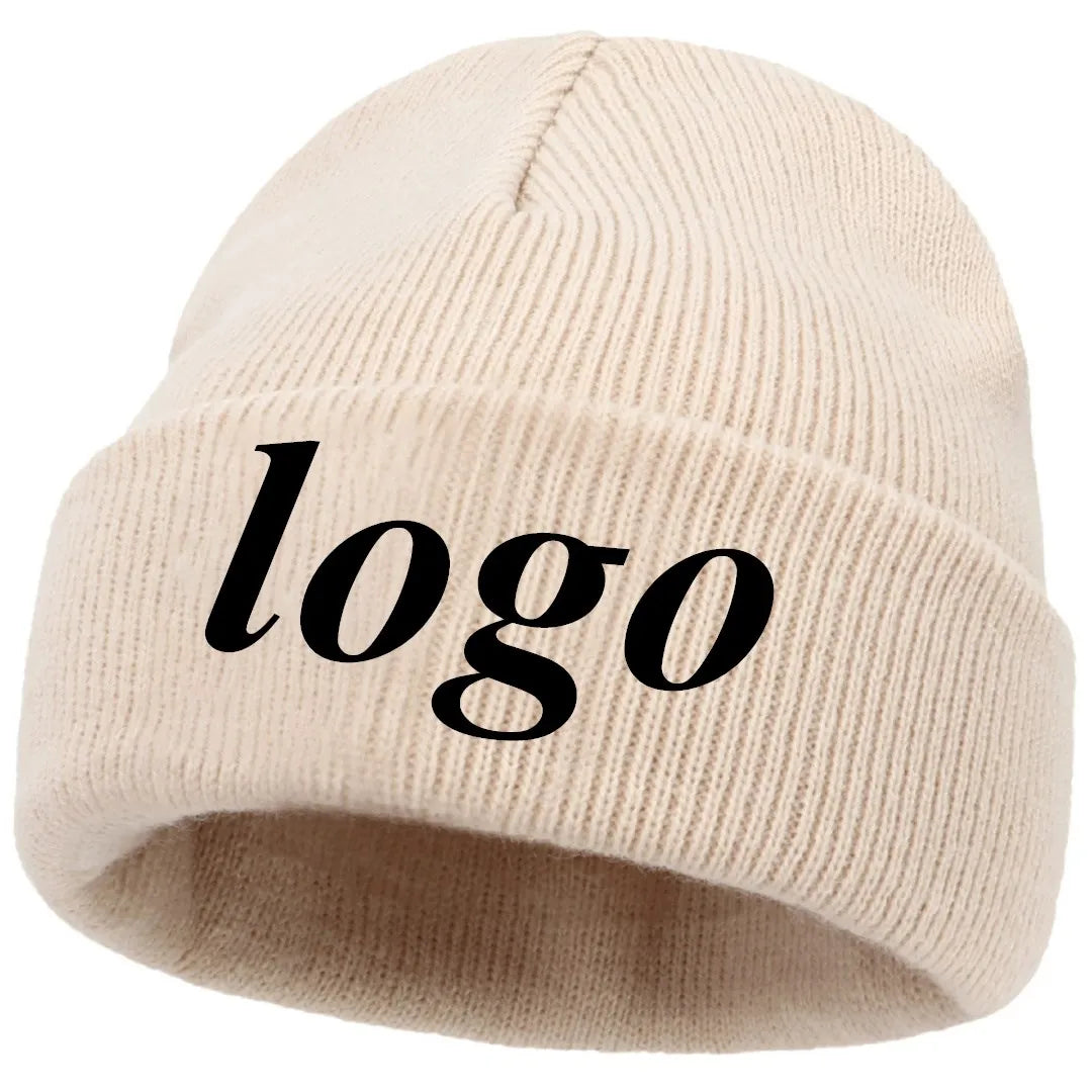 Customizable Unisex Cotton Blend Beanie