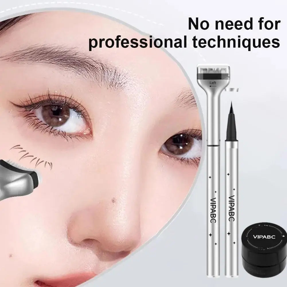 Quick Lower Eyelash Stamp Tool for Natural Makeup
