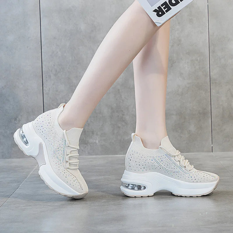Women's Super Thick Sole Platform Chunky Sneakers