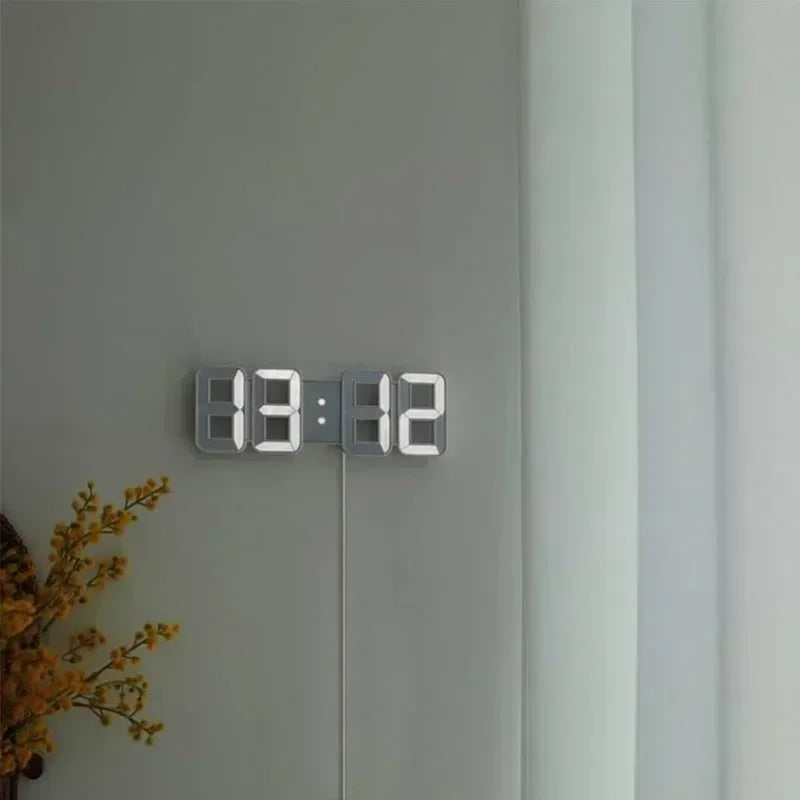 3D Digital LED Wall Clock