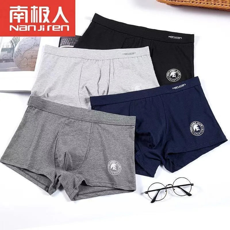 Men's Plus Size Cotton Boxer Briefs