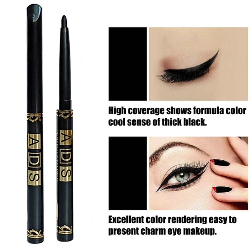 Long-Lasting Precision Black Eyeliner Pen