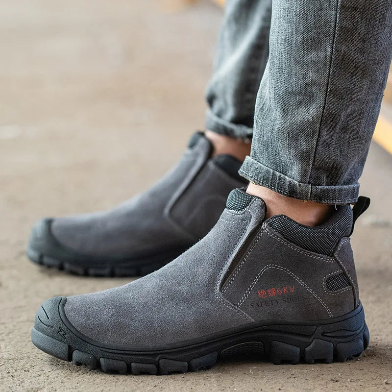 Durable Men's Work Safety Protective Boots