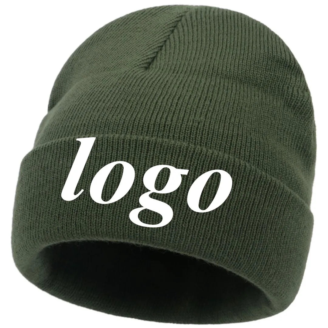 Customizable Unisex Cotton Blend Beanie