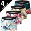 4-Pack Men's Solid Boxer Briefs