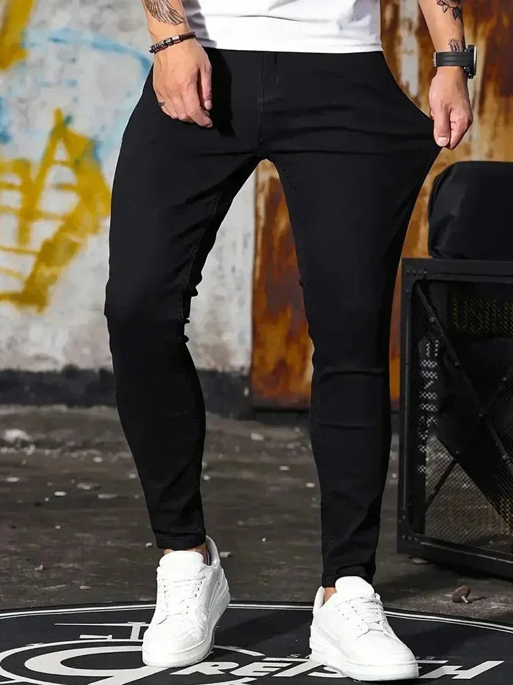 Men's Classic Slim Fit Stretch Jeans