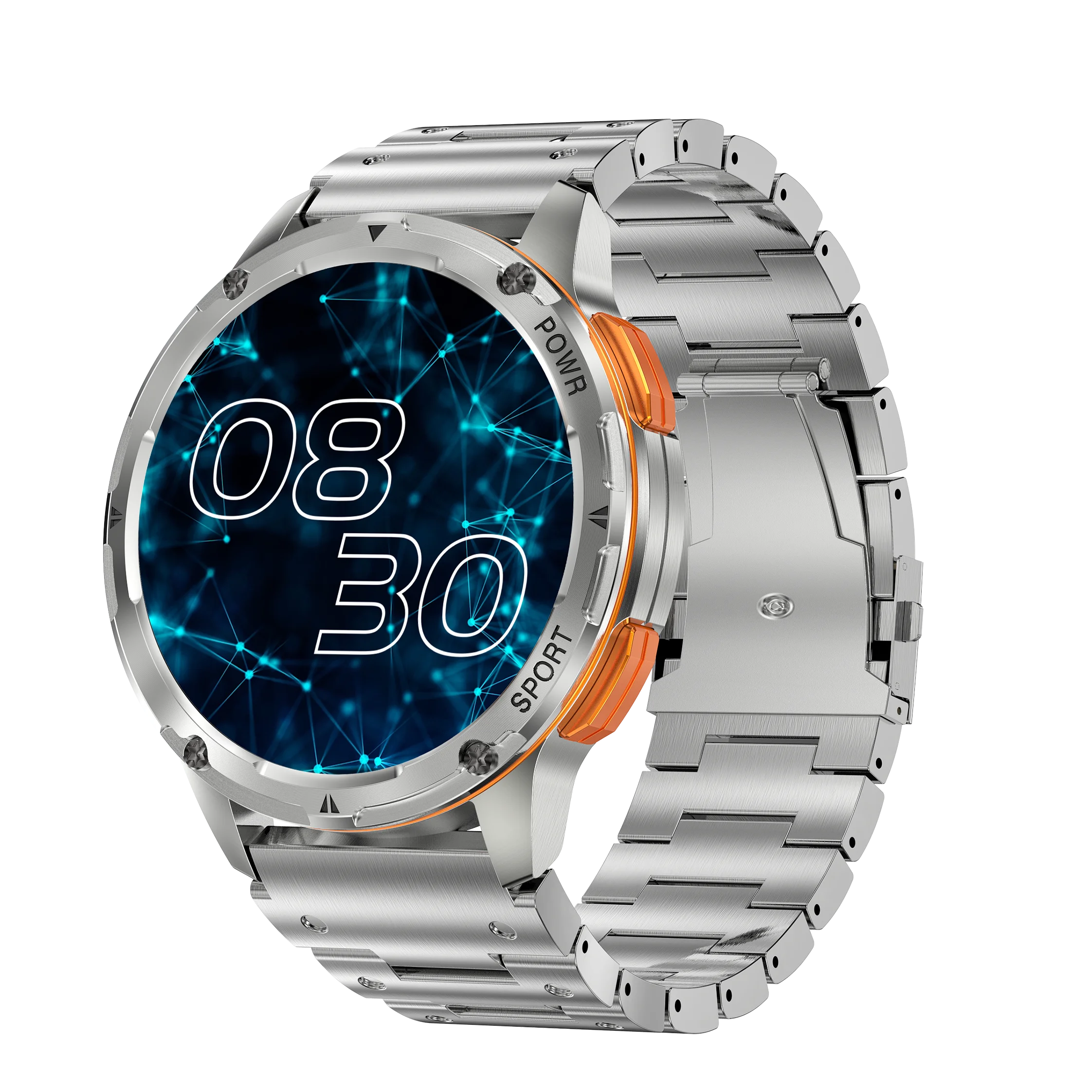 Advanced AMOLED Smart Watch with Fitness and Health Tracking