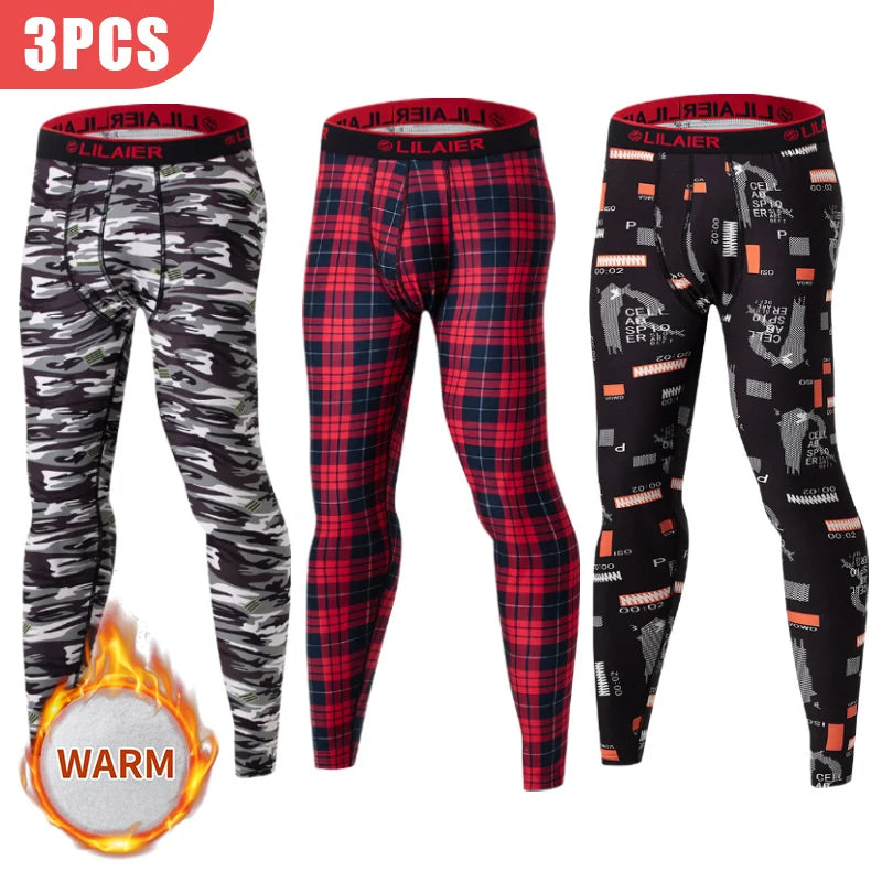 Men's Fashion Printed Leggings Set