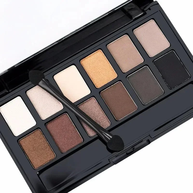 QIAOYAN "The Nudes" 12-Color Eyeshadow Palette