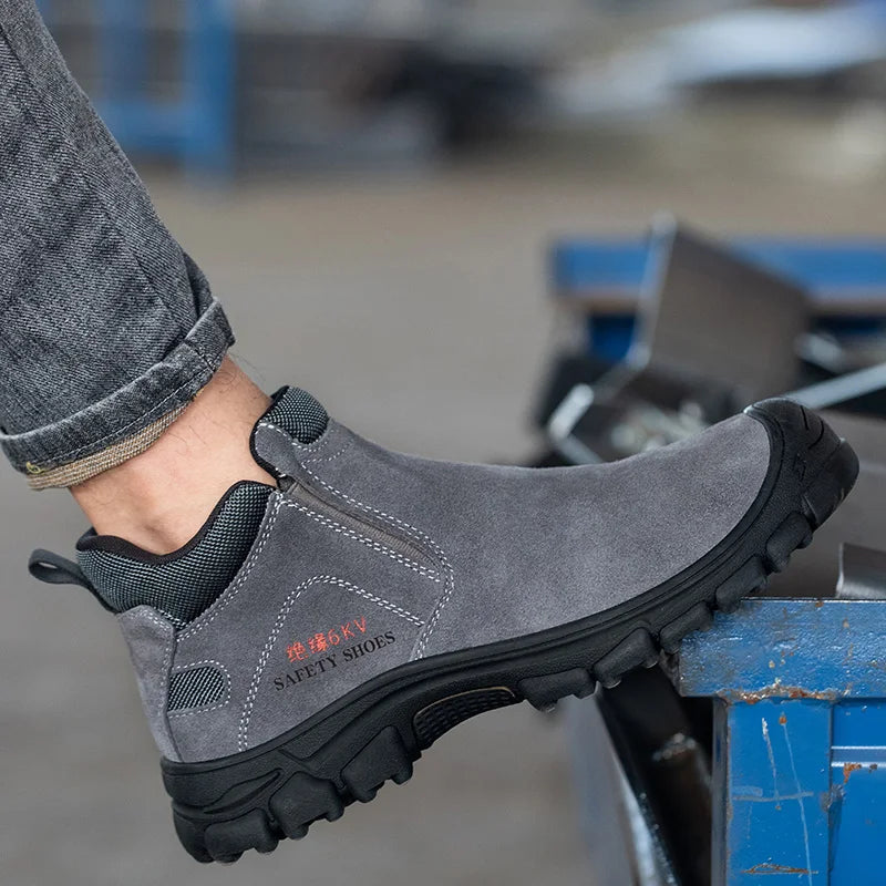 Durable Men's Work Safety Protective Boots