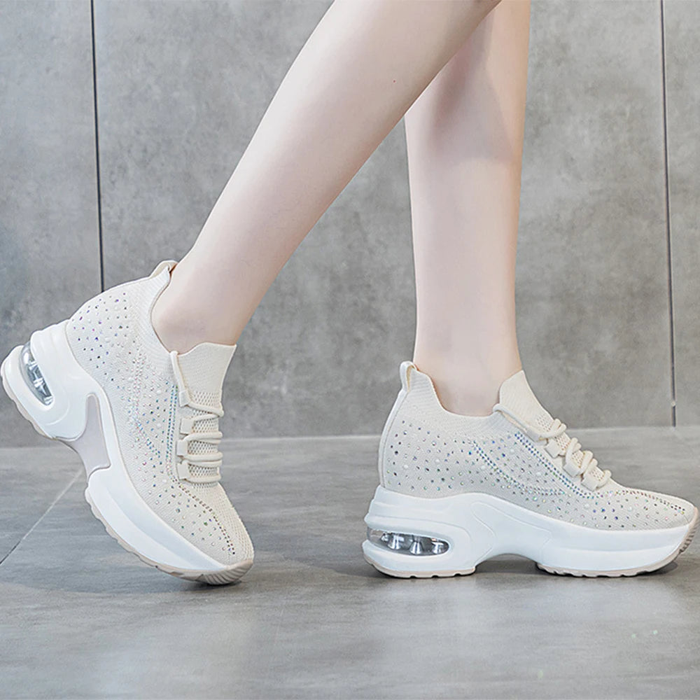 Women's Super Thick Sole Platform Chunky Sneakers