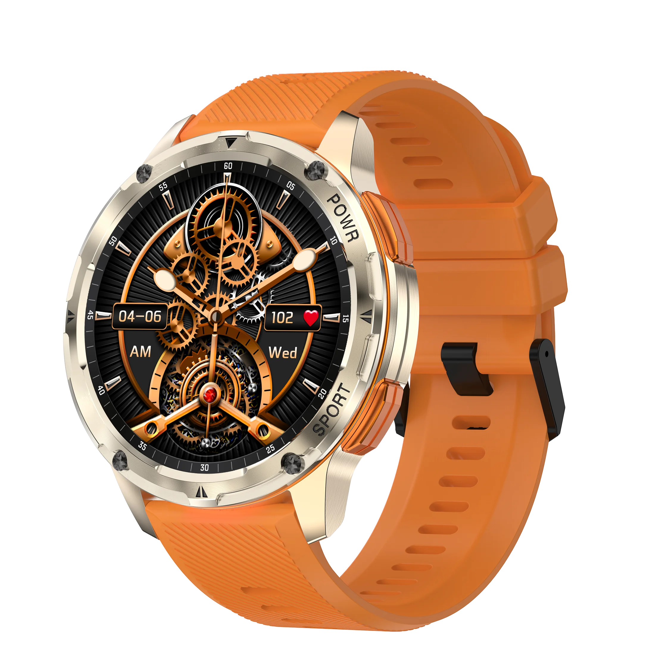 Advanced AMOLED Smart Watch with Fitness and Health Tracking