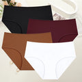 4-Pack Women's High-Waist Cotton Panties