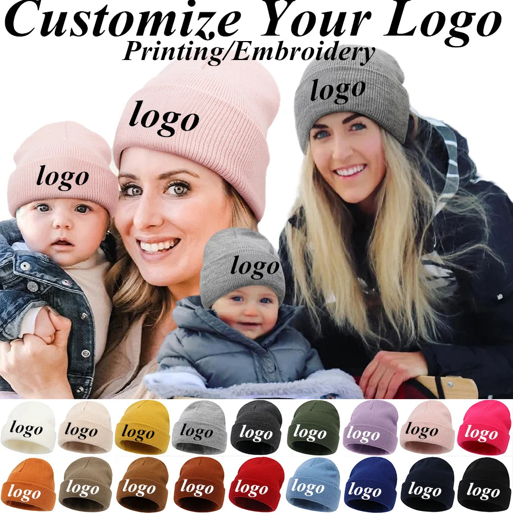 Customizable Unisex Cotton Blend Beanie