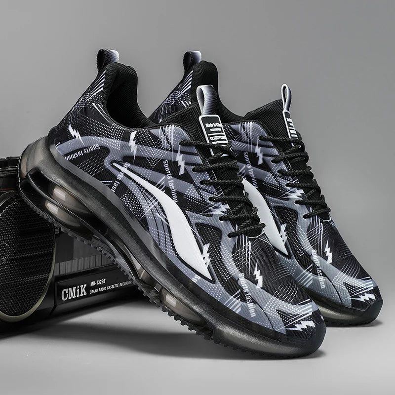 Modern Gradient Men's Casual Sports Shoes