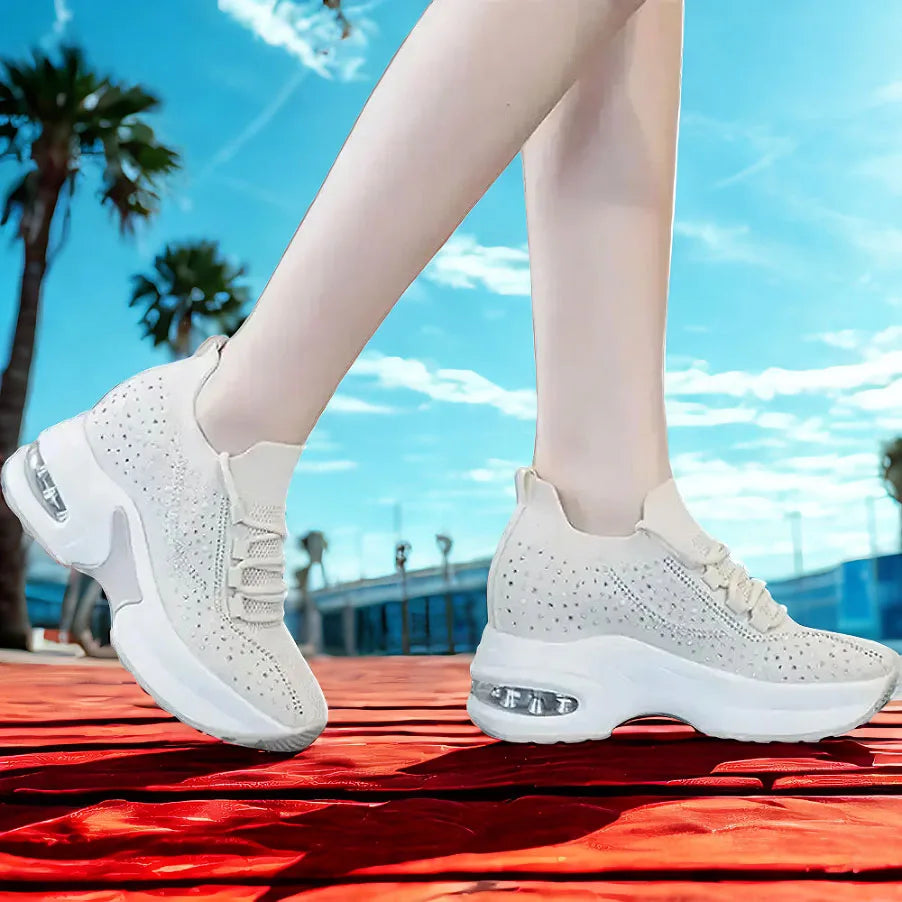 Women's Super Thick Sole Platform Chunky Sneakers