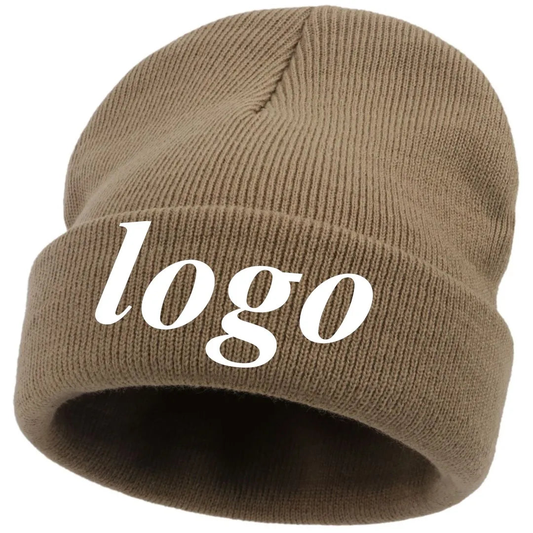 Customizable Unisex Cotton Blend Beanie